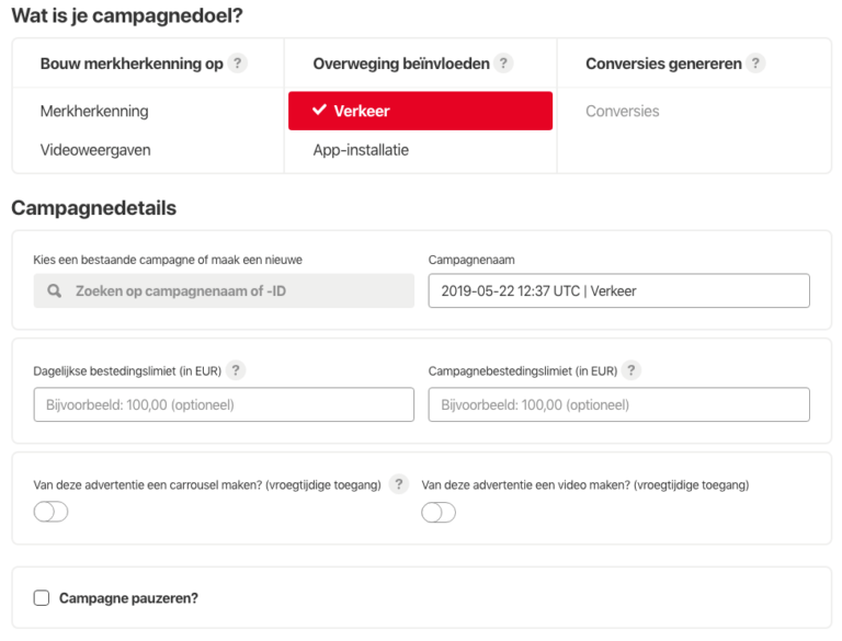 Pinterest adverteren campagne opzetten Pinterest adverteren campagne opzetten